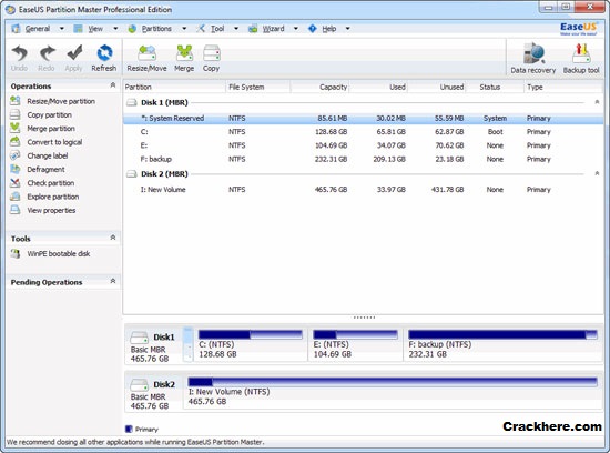 EASEUS Partition Master Professional 12.0 keygen